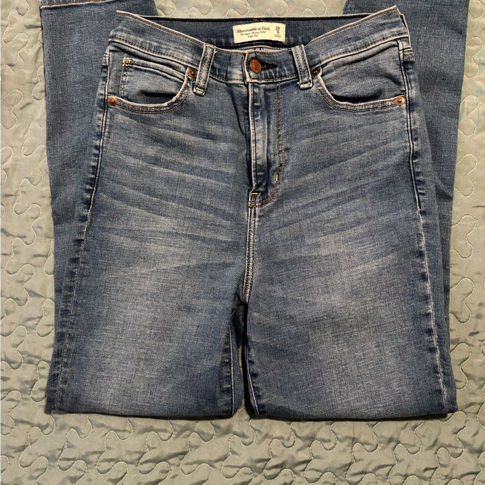 Medium was Abercrombie and Fitch jeans